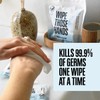 Wipe Those Hands On-The-Go Sanitizing Wipes -12 Packs of 10