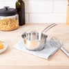 Küchenprofi Stainless Steel Saucepan with Clad Bottom, 8-Ounce,Silver