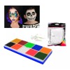Chelsy y By Apple Set De Estuche Pintacaritas 10 Tonos