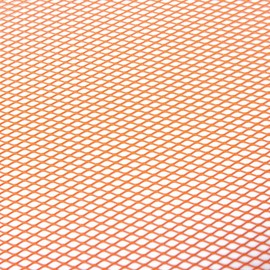 Racing Grids Str8 Strong Quality 30 x 30 cm fine Hole Spacing – Orange Anodised