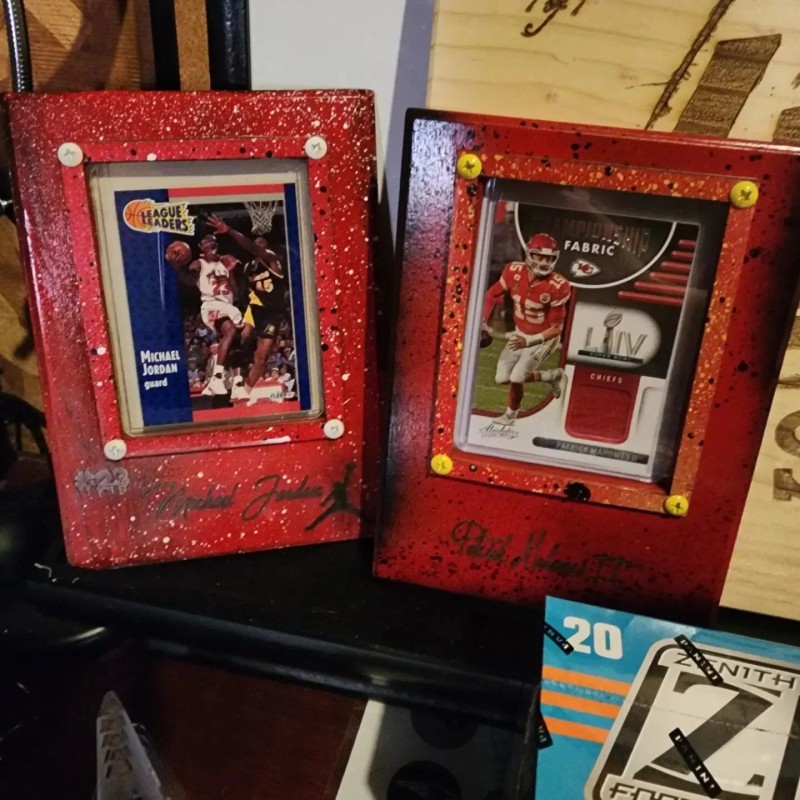 HitBoxSports Card Display UV Protected Plexglass Card Frame toploader included