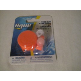 Aqua Sport Nose Clip & Ear Plugs Set