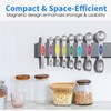 HEXPAN Stainless Steel Magnetic Measuring Spoons Set with Strong N45