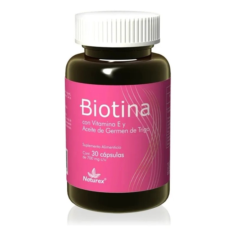 Biotina Con Vitamina E Y Germen De Trigo C/30 Caps