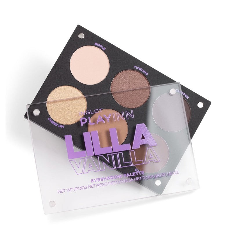 INGLOT Playinn Lilla Vanilla Eyeshadow Palette