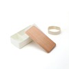 Miyoshi Seisakusho 0601-0033 Wooden Lid Lunch Box, Ancient Cedar, White,