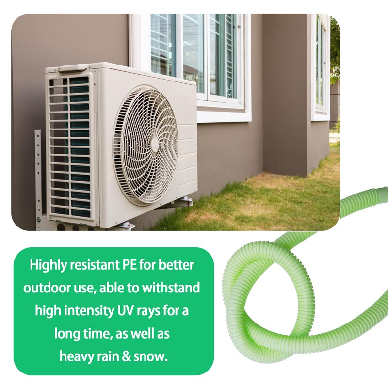 WEALINKII New Version 50ft Mini Split Air Conditioner Drain Hose,