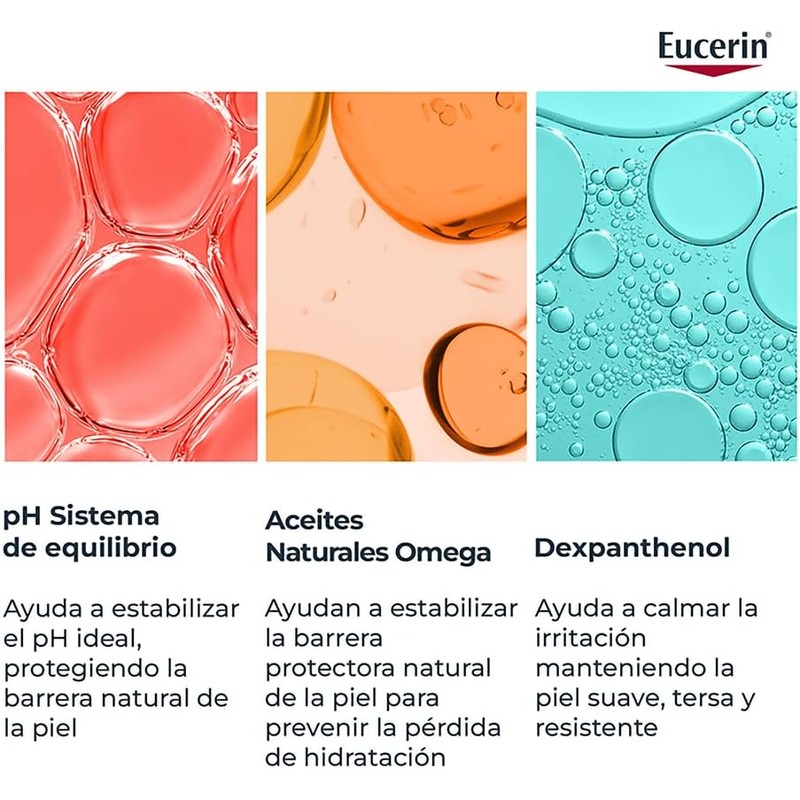 Eucerin Ph5 Aceite De Ducha Para Piel Sensible O Seca,