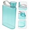 SUPVOX 5pcs Elegant Flat Water Bottle Lightweight Kettle Reusable Leakproof