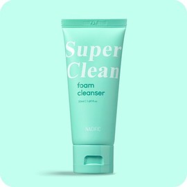 Nacific 네시픽 수퍼 클린 폼 클렌저 50ml x2개 Nacific Super Clean Foam Cleanser 50ml x2 pieces