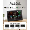 5 In 1 Smart Wireless Weather Station 7.5 Inch Display