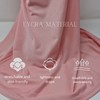 Yaqeen Girls instant headscarf hijab plain al Amira, readymade pull