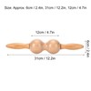 Roller Massager Wooden Trigger Point Whole Body Massage Stick Handheld
