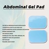 LELTLIMH 50 Pcs/25 Packs Gel Pads for ABS Stimulator Training