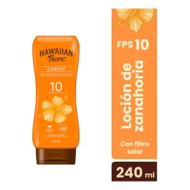 Protector Solar Hawaiian Tropic Carrot 10 FPS Locion 240 ml
