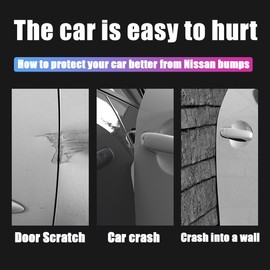 JNNJ Edge Protection for Car Doors, Car Door Edge Protection, No Glue, Edge Protection, Car, 5 m Car Edge Trim, U-Shaped Front Door, Door Frame Seal, for Trucks, SUVs (Blue)