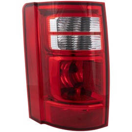 Evan Fischer Tail Light Assembly Compatible with 2008-2010 Dodge Grand Caravan Halogen Driver Side