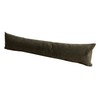 Classic Home Store Draught Excluder Luxury Brown Thick Soft Plush
