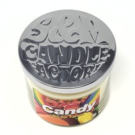 Candy Scented 3 Wick Scented Candle ~ Fragrance of Skittles Candy ~ Smell The Rainbow!!! (Large 3 Wick)