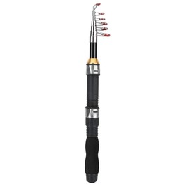 portable fishing rod, ultra-lightweight telescopic design, compact fishing gear, for travel enthusiasts and outdoor adventures