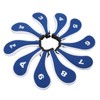 10pcs Golf Iron Head Cover with Number Printing Neoprene Zippered