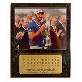 Dustin Johnson 2016 US Open Golf 8x10 Picture Photo Plaque with Engraved Scorecard