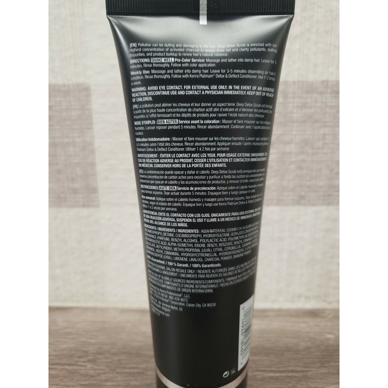Kenra platinum Deep Detox Scrub, 6.0 fl. oz. New ✅