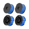 Line String Trimmer Replacement Spools, 1.65mm 12.2m Spool lines Compatible