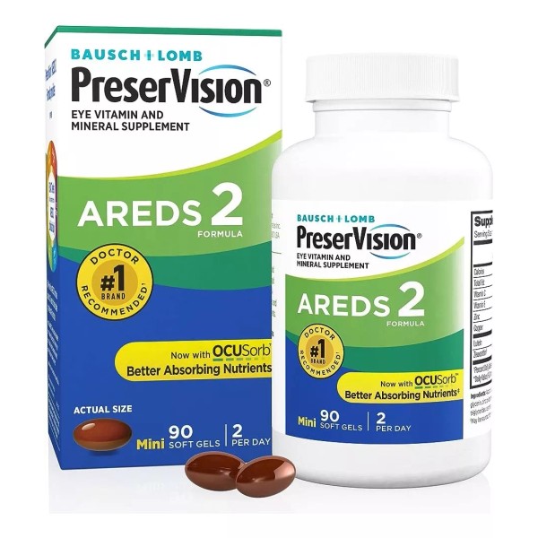 Bausch&lomb Areds 2 Preservision Lutein Zeaxanthin 90 Msg