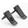 2PCS Iron Tension Clasp, 110.2mm Spring Loaded Toggle Latch with