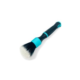 Detail Factory Octane Riptide Teal x Black Tri-Grip Ultra Soft Detailing Brush, Short, Interior, Exterior, Comfortable Grip, Scratch-free Cleaning,