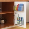 FavoThings 2 Pack Cabinet Door Organizers Plastic Wrap Holders for