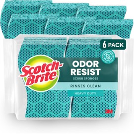 Esponjas Scotch-Brite Heavy Duty 6 unidades – Limpieza sin olores