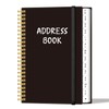 Address Book with Alphabetical Tabs - Telephone & Address Book