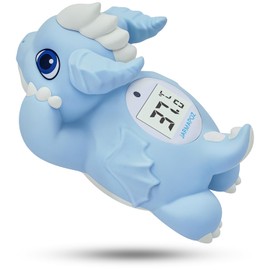 JARMAPOZ JARMAPOZ Baby Bath Thermometer - Reliable Water Thermometer for Safe Bathing. Quick Read Floating Thermometer in Fahrenheit and Celsius - Ideal for Infant Care