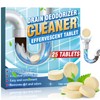Garbage Disposal Cleaner and Deodorizer Tablets, 25 Pack Sink Cleaner