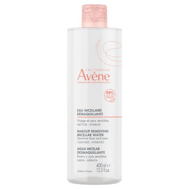 Eau Thermale Avène Makeup removing micellar water, makeup removal, cleanser, sensitive skin, vegan 400ml
