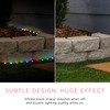 UltraPro LED Rope Lights, 50ft Premium Smoke Black Rope, Color