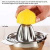 Stainless Steel Lemon Squeezer Citrus Juicer Handheld Press Orange Juice