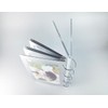 4x6 Flip Clear Slant Back Acrylic Sign Holder,V Type Desktop