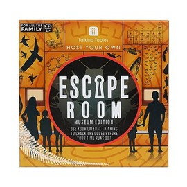 Talking Tables Museum Themed Escape Room Game Kids | Solve Unique Puzzles and Codes to Find the Exit in Time! Interactive Family Games Night, Age 9+, 2+6 Players, for Boys and Girls