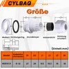 Cable Gland Set, 12 Pieces Cable Gland M20 Cable Duct