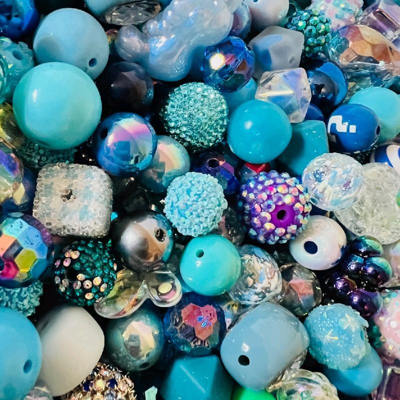 Colored Beads:_Pink
