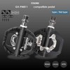 GORIX GX-PM811 Bicycle Pedal, Single Sided Flat Pedal, Binding Pedal,