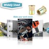 Kadrick Rivet Nut Kit, 930pcs SAE Rivet Nut Assortment Kit