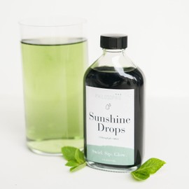 Philosophie Liquid Chlorophyll Sunshine Drops for Water | Organic Chlorophyll Drops with Mint for Detox, Internal Deodorant & Energy Boost | Natural Vegan Supplement, Non-GMO, 2oz (2 Pack of 2 oz.)