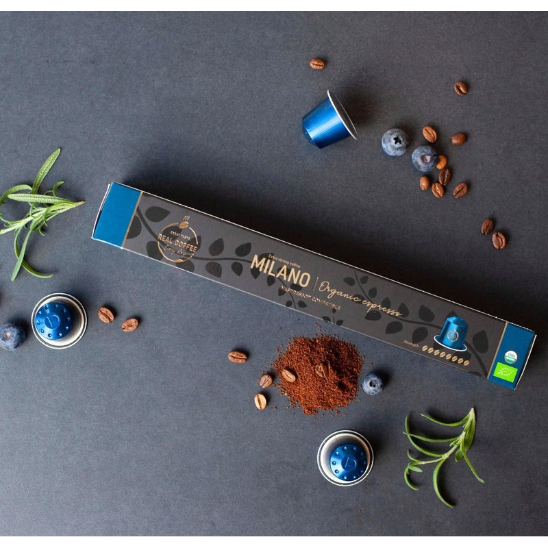 Strong Coffee Variety Pack: 100 Nespresso Compatible Pods. Test-Winning Capsules.