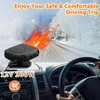 200W Car Heater, 12 Volt Portable Heater for Cars, Auto