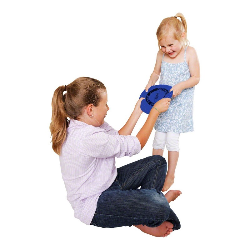 Volley Foam Frisbee, Throwing Disc, Ele'Soft Saucer with Elephant Skin,