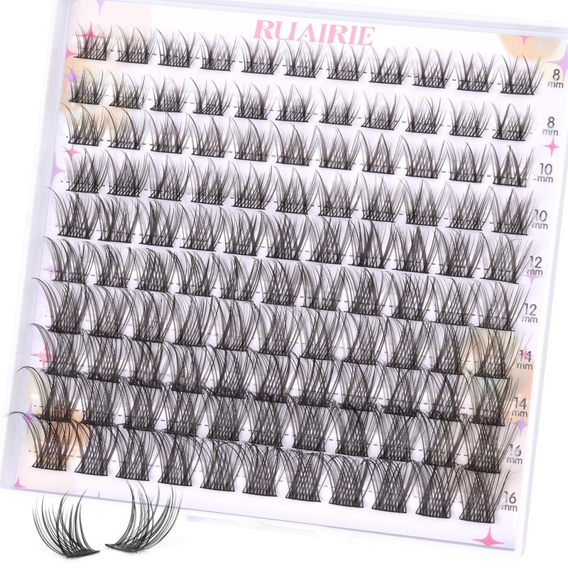 Ruairie Lash Clusters Eyelash Extensions Wispy Eyelash Clusters Lash Extension